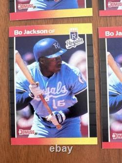 Very RARE! Bo Jackson Donruss 1989 #208 Royals collectors items! Errors- No Dot