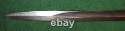 Very RARE Imperial German Unit Marked P. A. 3 Brass Hilt, D Guard Short Sword