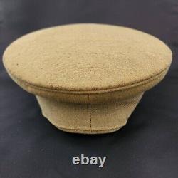 Very RARE Imperial Japanese Army Officer's Wool Visor Cap Hat 5-Star Original