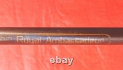 Very RARE Mid-cent GARCIA-ROYAL AMBASSADOR- Graphite & Glass 72 CASTING ROD