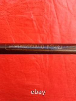 Very RARE Mid-cent GARCIA-ROYAL AMBASSADOR- Graphite & Glass 72 CASTING ROD