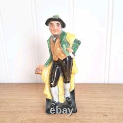 Very RARE Prototype Royal Doulton 3.5 Robert Burns Porcelain Figurine 1920s