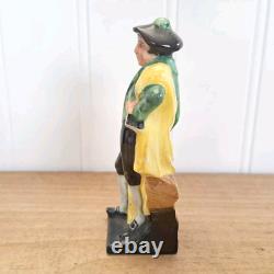 Very RARE Prototype Royal Doulton 3.5 Robert Burns Porcelain Figurine 1920s