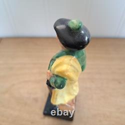 Very RARE Prototype Royal Doulton 3.5 Robert Burns Porcelain Figurine 1920s