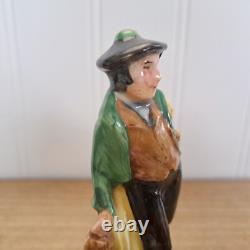 Very RARE Prototype Royal Doulton 3.5 Robert Burns Porcelain Figurine 1920s