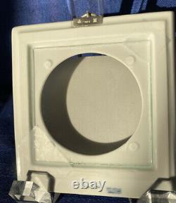 Very RARE Royal Copenhagen Blue Porcelain Picture Frame Set 1 Lg & 2 Sm