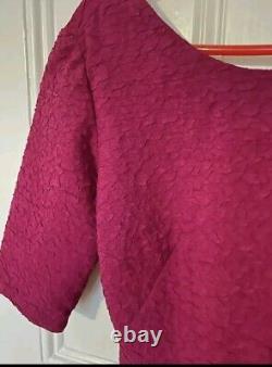 Very RARE Saloni London Martine Pink Dress, UK 8 Usa 4 ASO KATE ROYAL RP £555