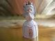 Very RARE VTG Japan Royal Queen Angel Girl Praying Wearing Gold Crown figurine