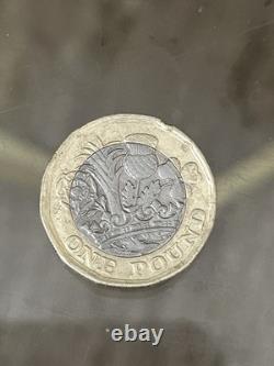 Very Rare £1 pound coin 2017 / collectors coin Royal Mint Queen Elizabeth II UK