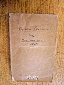 Very Rare. 1820. The Royal Exile. Memoirs Of Queen Caroline. Original Wrappers