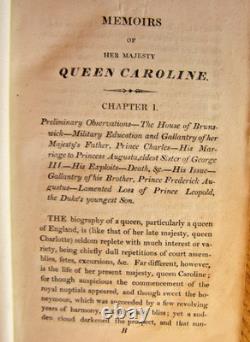 Very Rare. 1820. The Royal Exile. Memoirs Of Queen Caroline. Original Wrappers