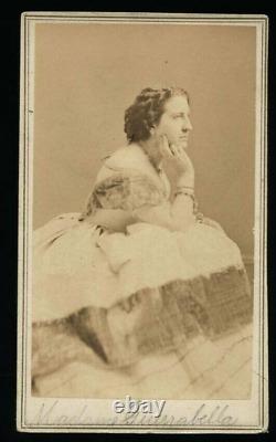 Very Rare 1860s Photo of Soprano Madame Guerrabella Royal English Opera