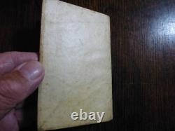 Very Rare 1885 Officer Of The Watch Royal Navy Handbook With Early Dustjacket