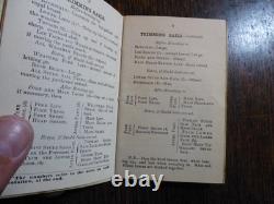 Very Rare 1885 Officer Of The Watch Royal Navy Handbook With Early Dustjacket