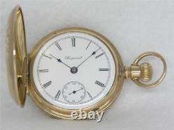 Very Rare 18s Hamilton 923 Canadian Imperial 14k Gold Fill Pocketwatch, Running Very Rare 18s Hamilton 923 Canadian Imperial 14k Gold Fill Pocketwatch, Running