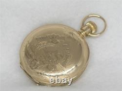Very Rare 18s Hamilton 923 Canadian Imperial 14k Gold Fill Pocketwatch, Running Very Rare 18s Hamilton 923 Canadian Imperial 14k Gold Fill Pocketwatch, Running