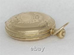 Very Rare 18s Hamilton 923 Canadian Imperial 14k Gold Fill Pocketwatch, Running Very Rare 18s Hamilton 923 Canadian Imperial 14k Gold Fill Pocketwatch, Running