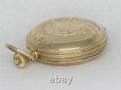 Very Rare 18s Hamilton 923 Canadian Imperial 14k Gold Fill Pocketwatch, Running