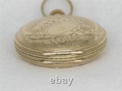 Very Rare 18s Hamilton 923 Canadian Imperial 14k Gold Fill Pocketwatch, Running Very Rare 18s Hamilton 923 Canadian Imperial 14k Gold Fill Pocketwatch, Running