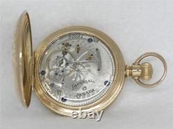 Very Rare 18s Hamilton 923 Canadian Imperial 14k Gold Fill Pocketwatch, Running Very Rare 18s Hamilton 923 Canadian Imperial 14k Gold Fill Pocketwatch, Running