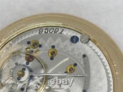 Very Rare 18s Hamilton 923 Canadian Imperial 14k Gold Fill Pocketwatch, Running
