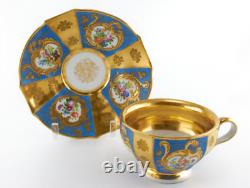 Very Rare 18th Royal Vienna Cup Of Chocolate Hand Painted