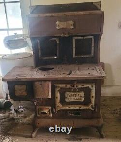 Very Rare 1920's Antique Stove Imperial Princess 6 burner stove oven