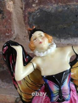 Very Rare 1925 Royal Doulton HN719 Figurine Butterfly Girl by Leslie Harradine