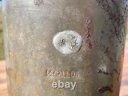 Very Rare 1929 1/2 Gallon Pre WW2 WWII Royal Navy Rum Ration Mug/Tankard/ Cup
