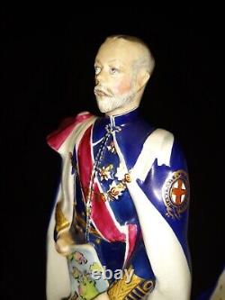 Very Rare 1935 Royal Worcester King George V and Queen Mary Ltd Ed Figurines