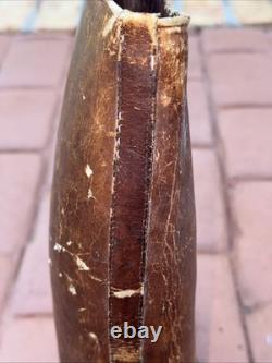 Very Rare 1940's WW2 Imperial Japanese Army Officer Brown Leather Riding Boots