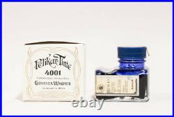 Very Rare 1980s PELIKAN Ink 4001 ROYAL BLUE 50 ml & Box, Pen Holder