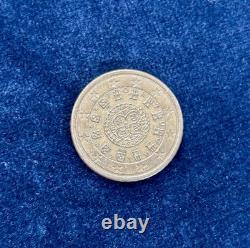 Very Rare 2002 Portugal 50 Cent Euro Coin Featuring the Second Royal Seal 1142
