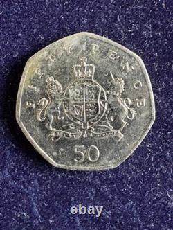 Very Rare 2013 Christopher Ironside Royal Arms 50p Coin Royal Mint Fifty Pence