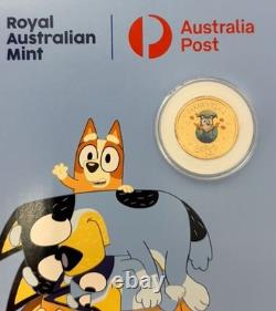 Very Rare! 2026 Bluey $2 Sleepytime coloured coin