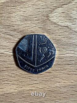 Very Rare 50p Coin Royal Shield Of Arms 2019