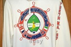 Very Rare American Cup Defence 1987 Royal Perth Wa Yacht Club Gabco Hoodie L Dnk
