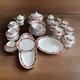 Very Rare Ancienne Manufacture Royale De Limoges 46 pcsRose De Paris