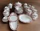 Very Rare Ancienne Manufacture Royale De Limoges 46 pcsRose De Paris
