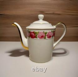 Very Rare Ancienne Manufacture Royale De Limoges 46 pcsRose De Paris Very Rare Ancienne Manufacture Royale De Limoges 46 pcsRose De Paris