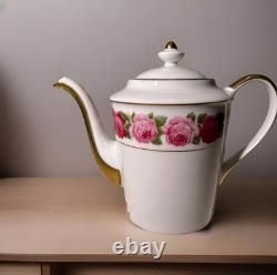 Very Rare Ancienne Manufacture Royale De Limoges 46 pcsRose De Paris Very Rare Ancienne Manufacture Royale De Limoges 46 pcsRose De Paris