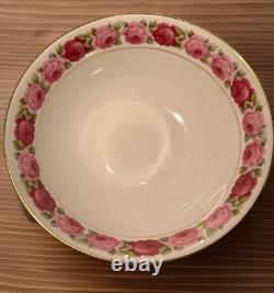 Very Rare Ancienne Manufacture Royale De Limoges 46 pcsRose De Paris