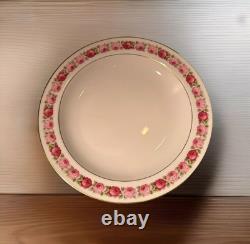 Very Rare Ancienne Manufacture Royale De Limoges 46 pcsRose De Paris