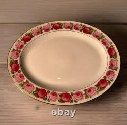 Very Rare Ancienne Manufacture Royale De Limoges 46 pcsRose De Paris Very Rare Ancienne Manufacture Royale De Limoges 46 pcsRose De Paris