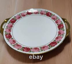 Very Rare Ancienne Manufacture Royale De Limoges 46 pcsRose De Paris