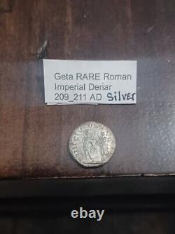 Very Rare Ancient Roman Coin Imperial Ad Real Silver