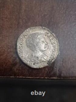 Very Rare Ancient Roman Coin Imperial Ad Real Silver