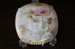 Very Rare Antique 1882 Beautiful Royal Doulton Demitasse Cup Saucer