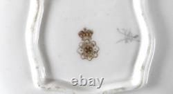 Very Rare Antique 1882 Beautiful Royal Doulton Demitasse Cup Saucer