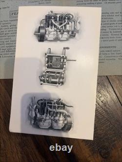 Very Rare Antique 1907 The Royal Tourist Early Car Advertising Brochure Book